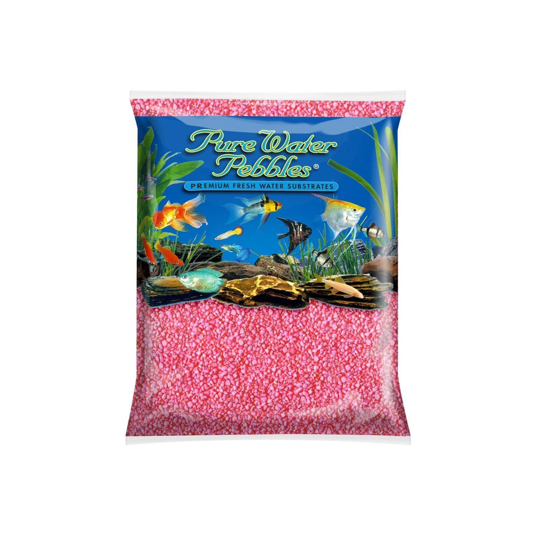 Piedras De Peceras Neon Pink