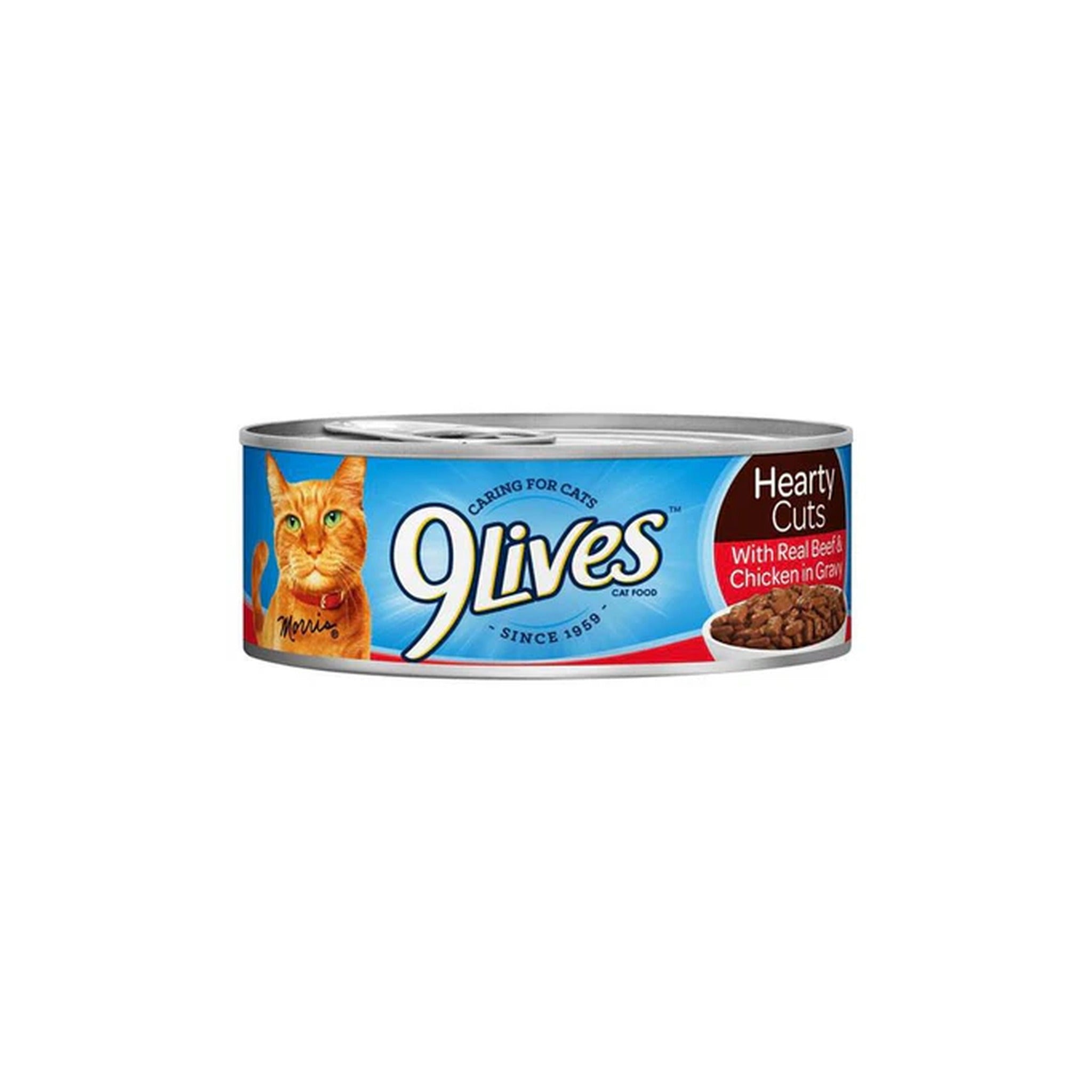 9 Lives Lata Hearty Cuts Ckn/Beef Gravy