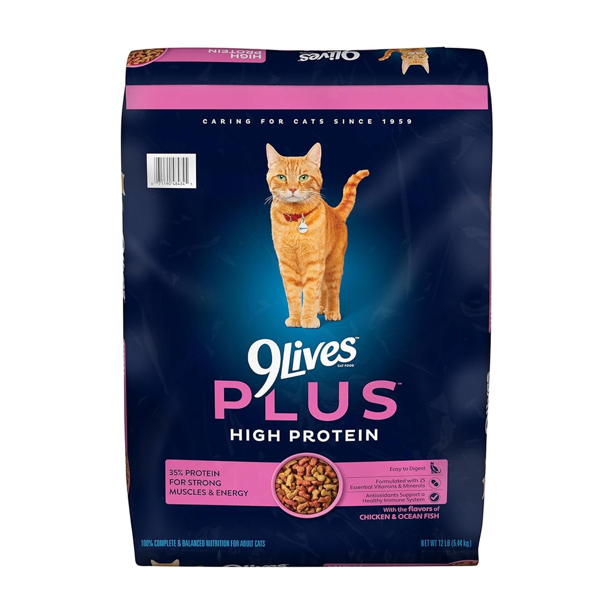 9 Lives Plus Care 12lb