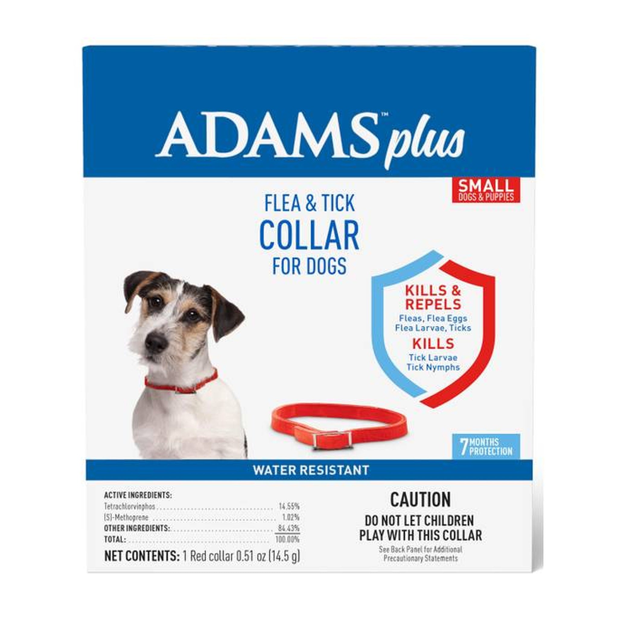 Adams F/T Dog Collar Sm