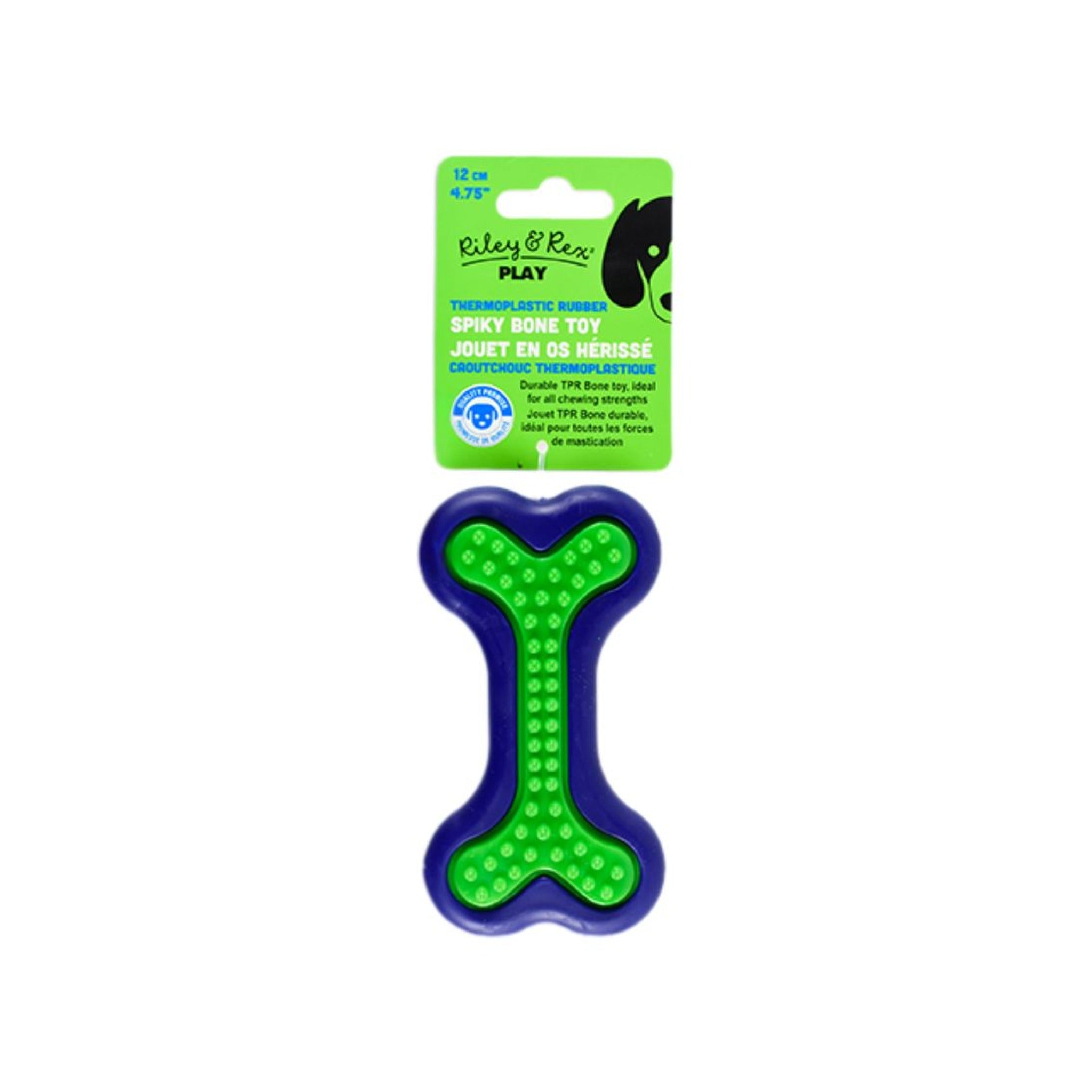 Riley & Rex Spiky Bone Toy