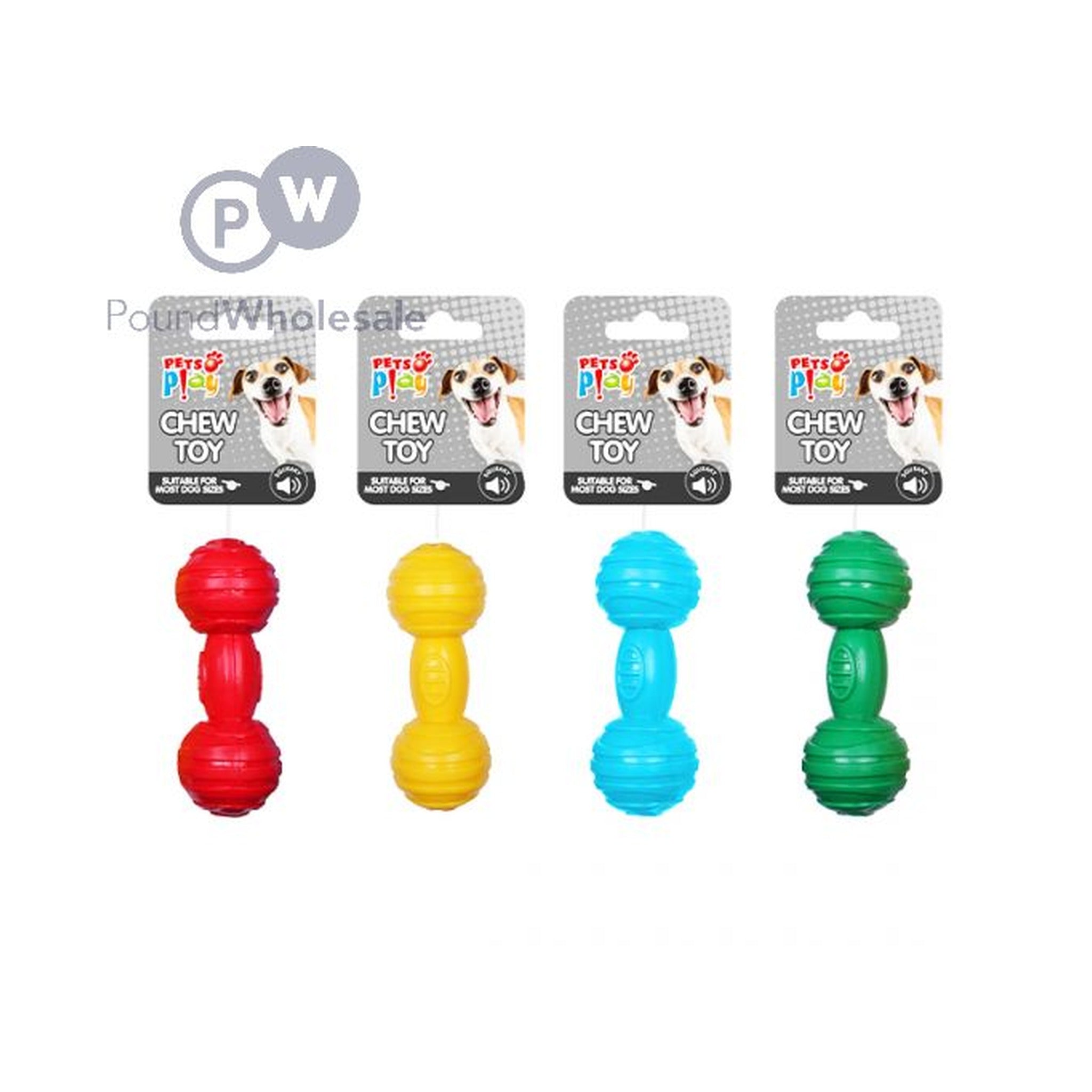 Riley & Rex Squeaky Dumbbell