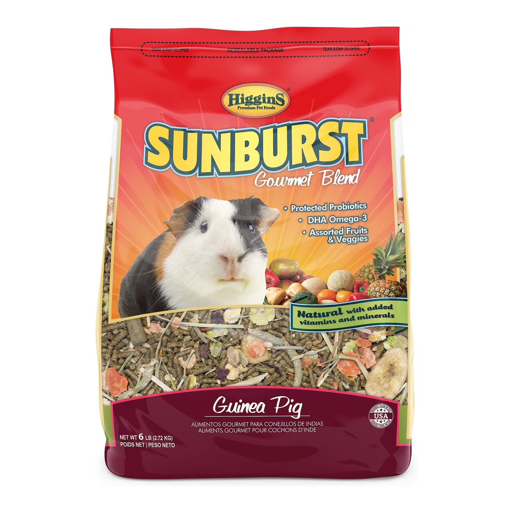 Sunburst Gourmet Blend Guinea Pig