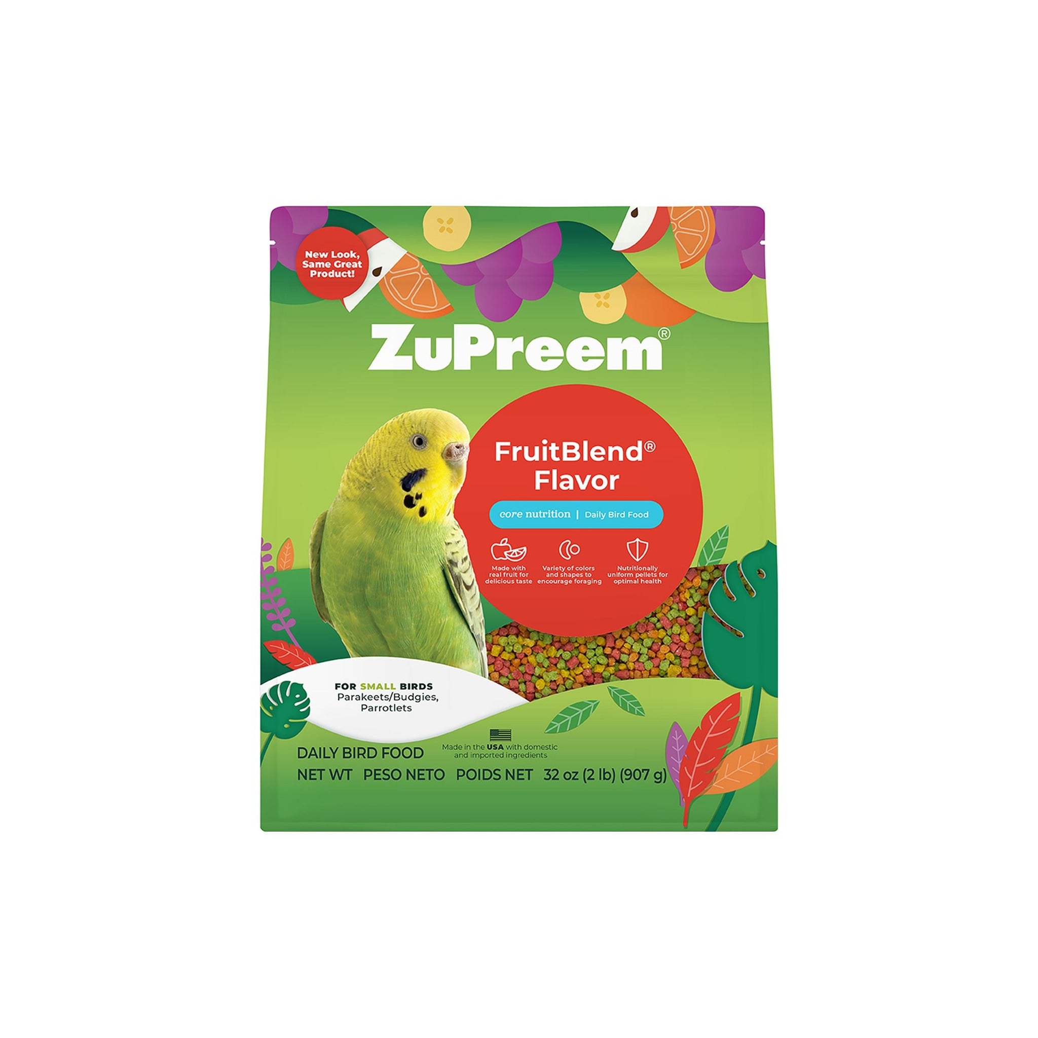 Zupreem Fruitblend Small Birds 2lb
