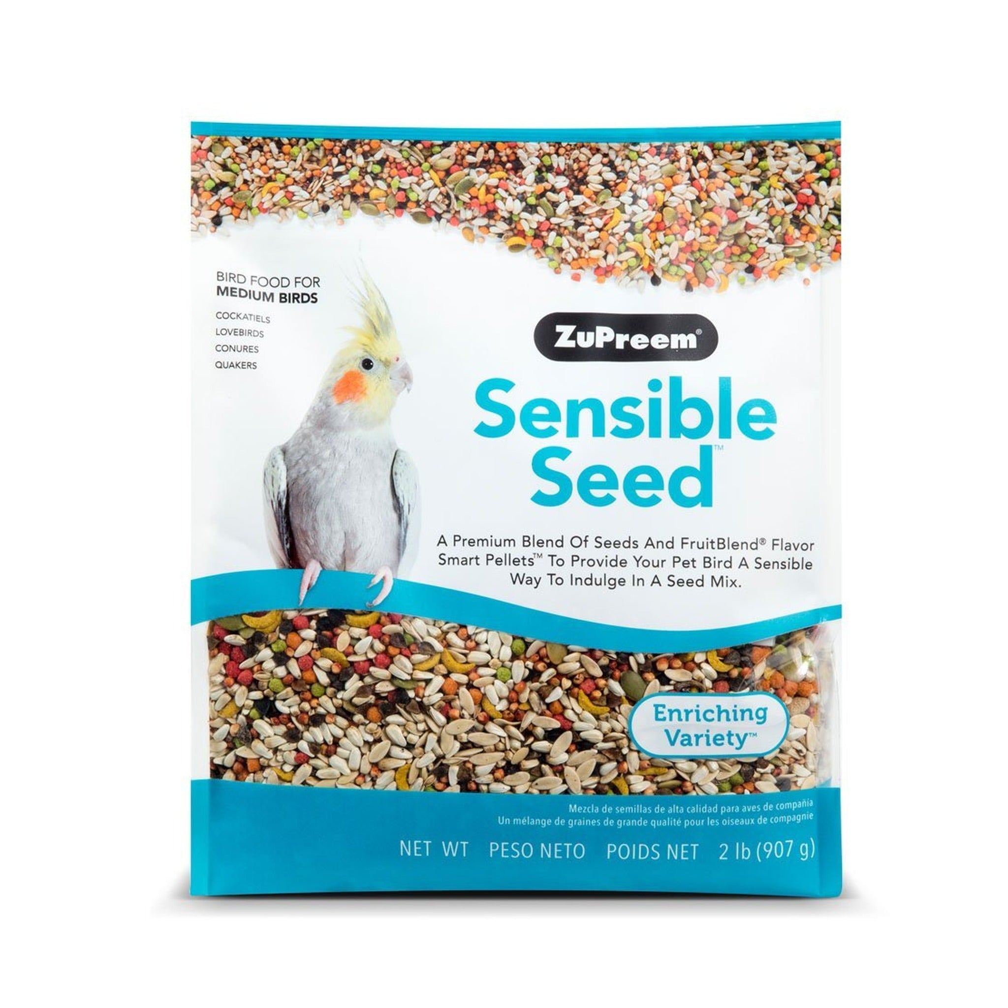 Zupreem Sensible Medium Birds 2lbs